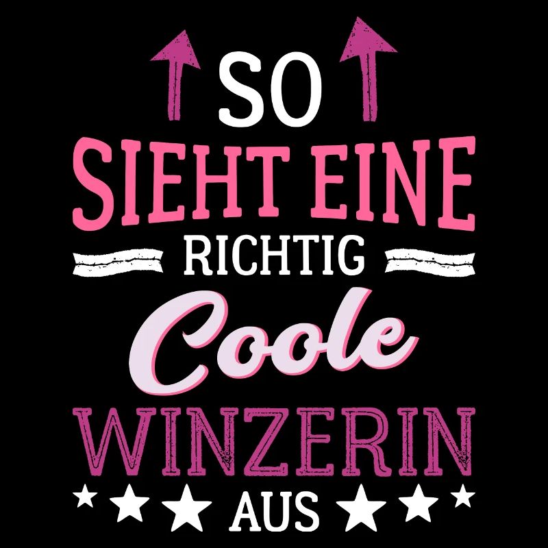 So sieht eine coole Winzerin aus Kellerei Wein