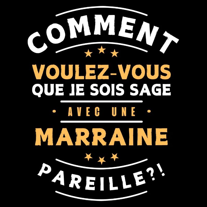 Comment être sage avec marraine. Cadeau enfant