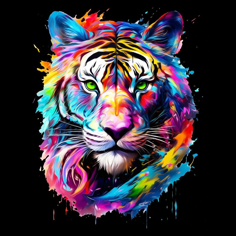 Tigre peint
