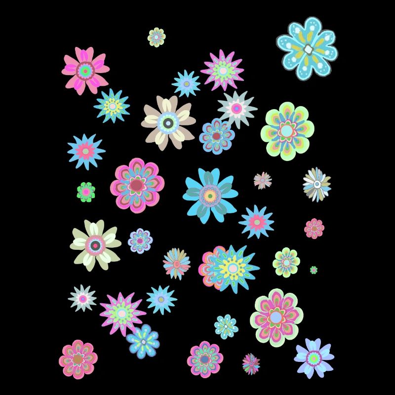 Colorful Floral Patterns for Spring Clothes