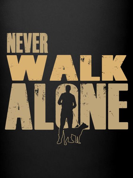 Never walk alone - Chien
