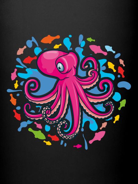 Pink octopus