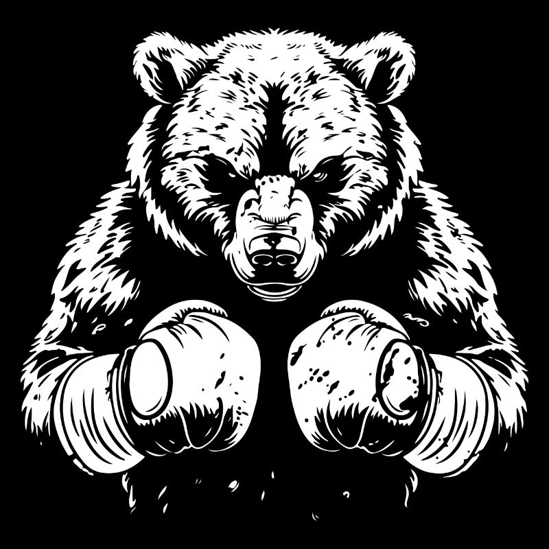 Grizzly Bear Boxer Martial Arts MMA