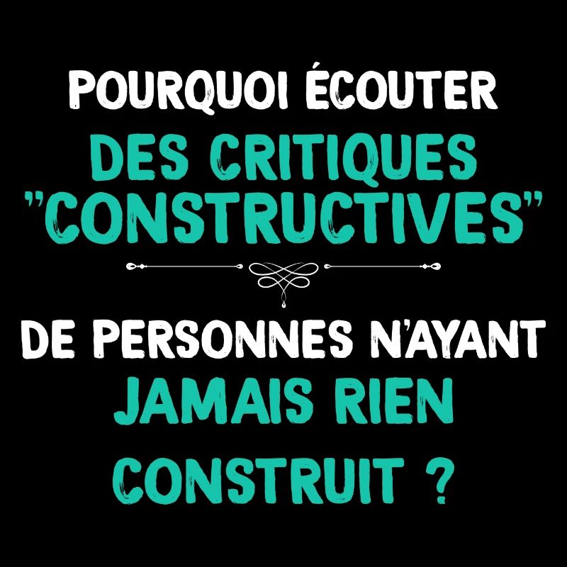 Critiques Constructives Humour Homme