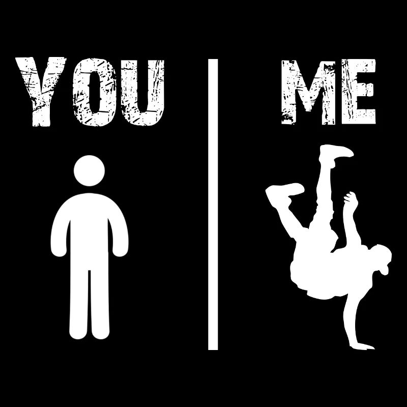 Breakdance Lustig Geschenk Witz B-Boying