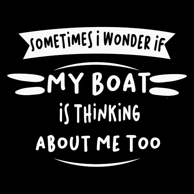 Parfois, je me demande si mon bateau est également attaché à moi
