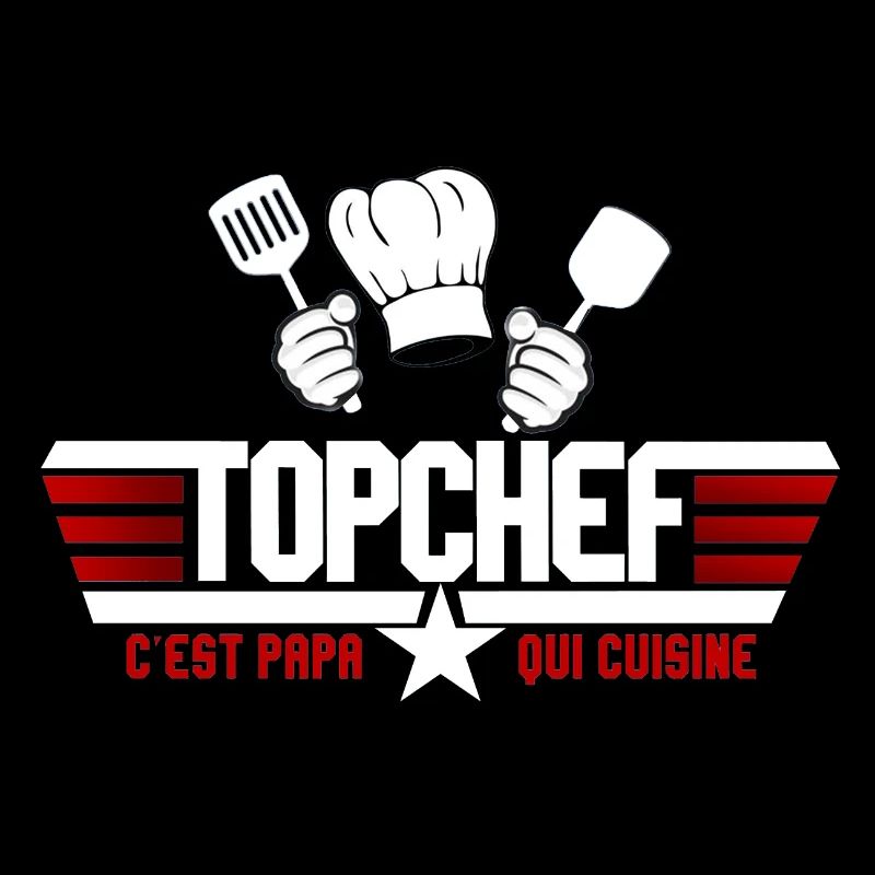 Es ist Papa, der kocht
