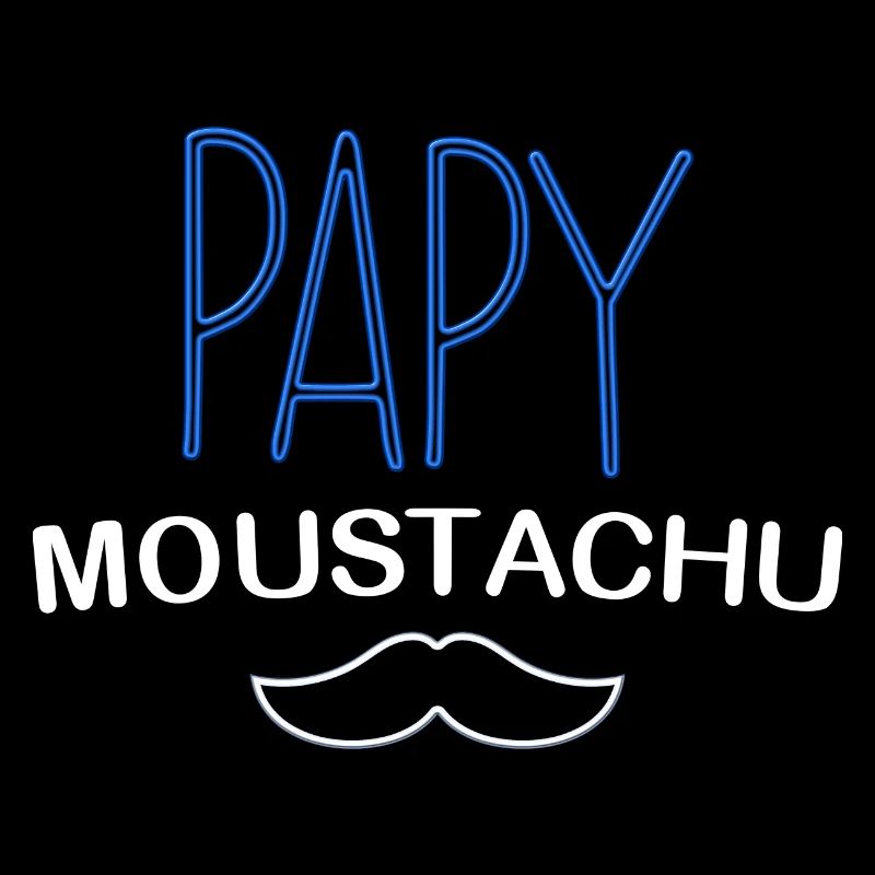 Mon Papy A Une Moustache