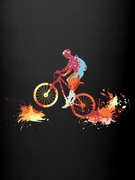 Coureur vtt