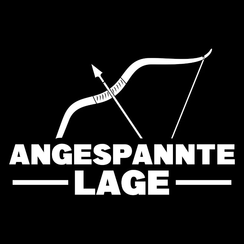 Bogenschießen Angespannte Lage Bogensport Geschenk