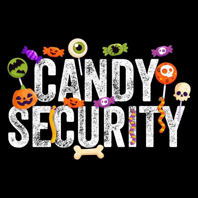 Candy Security Halloween Costume Parents Funny