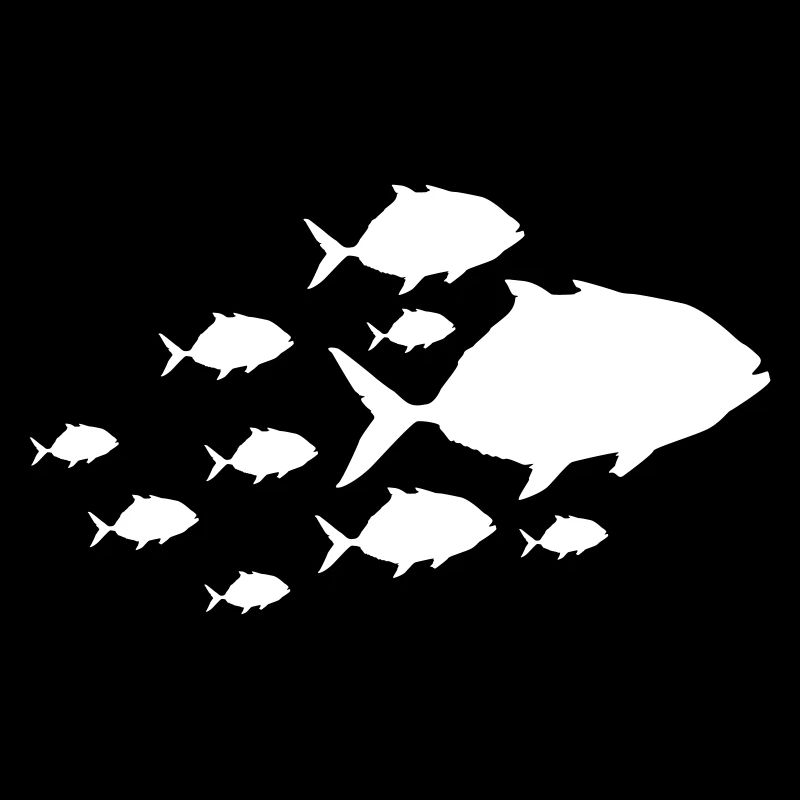 fisch piranha silhouette