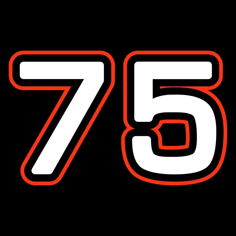 Symbole numérique 75