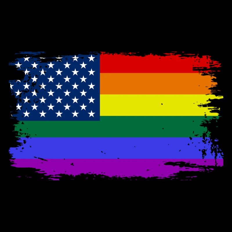 Drapeau de la Rainbow Pride USA