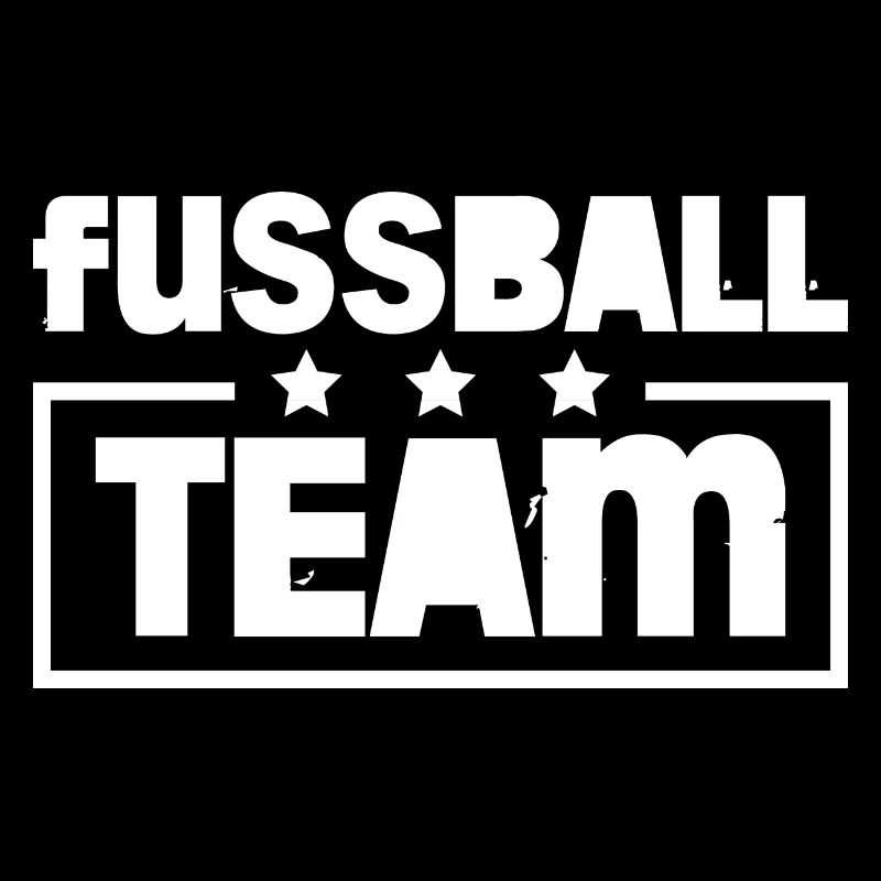 Fussball Team Mannschaft Bunt