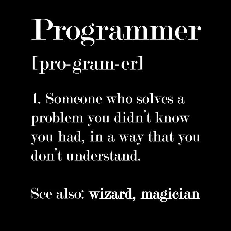 Programmierer Definition