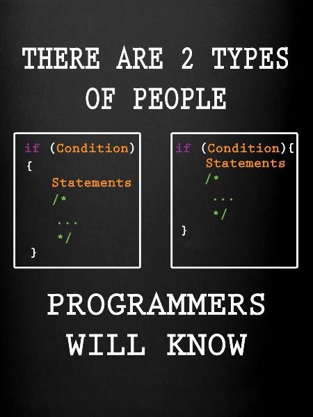 Zwei Arten Von Programmierer