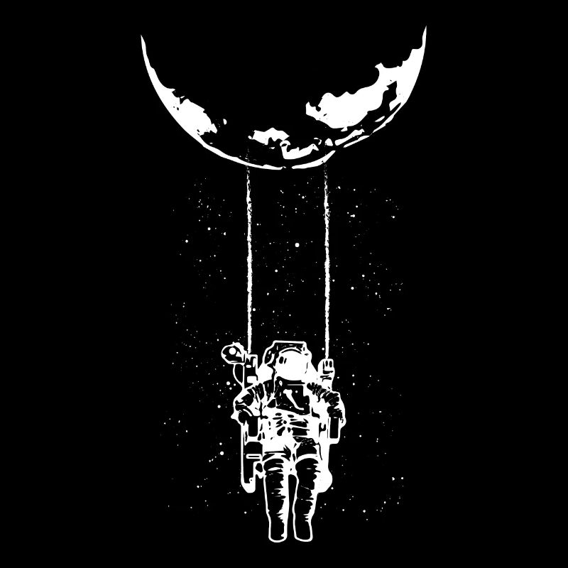 Balançoire de lune astronaute