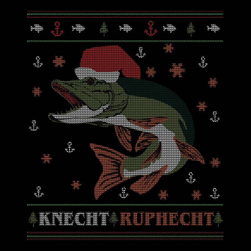 Pull de Noël laid Knecht Ruphecht