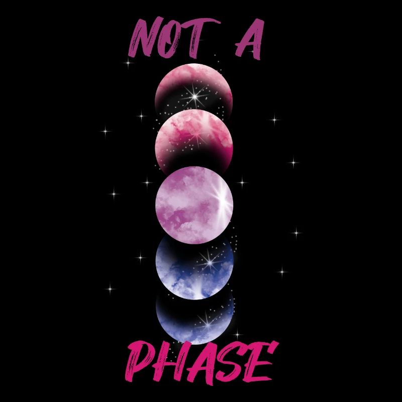 Not Phase Equality Bi LGBT Bisexual Pride