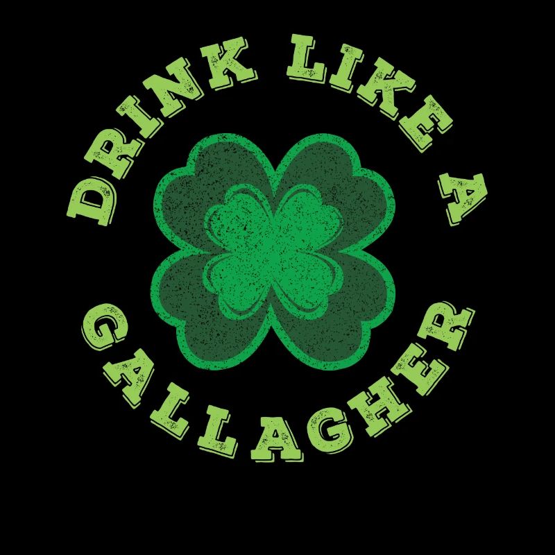 Boisson au trèfle comme Gallagher Saint Patrick