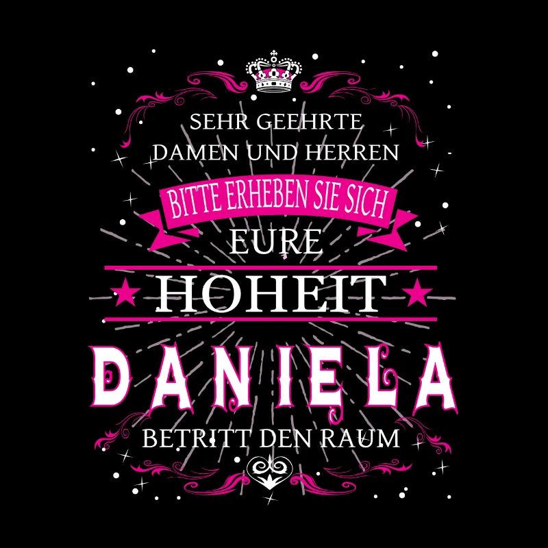 Eure Hoheit Daniela betritt den Raum