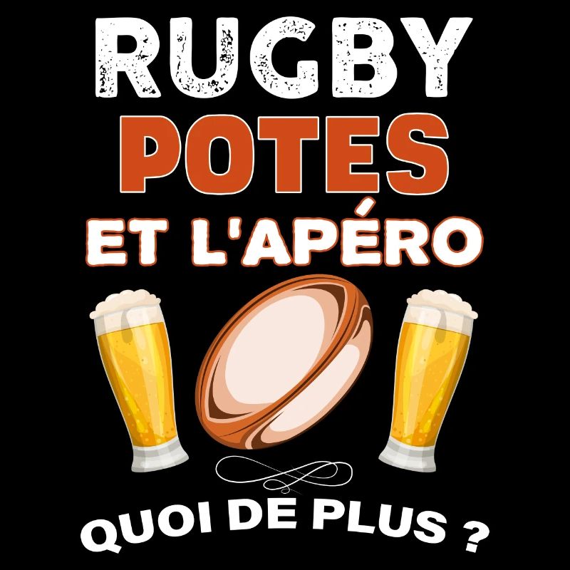 Le Rugby Les potes La Biere