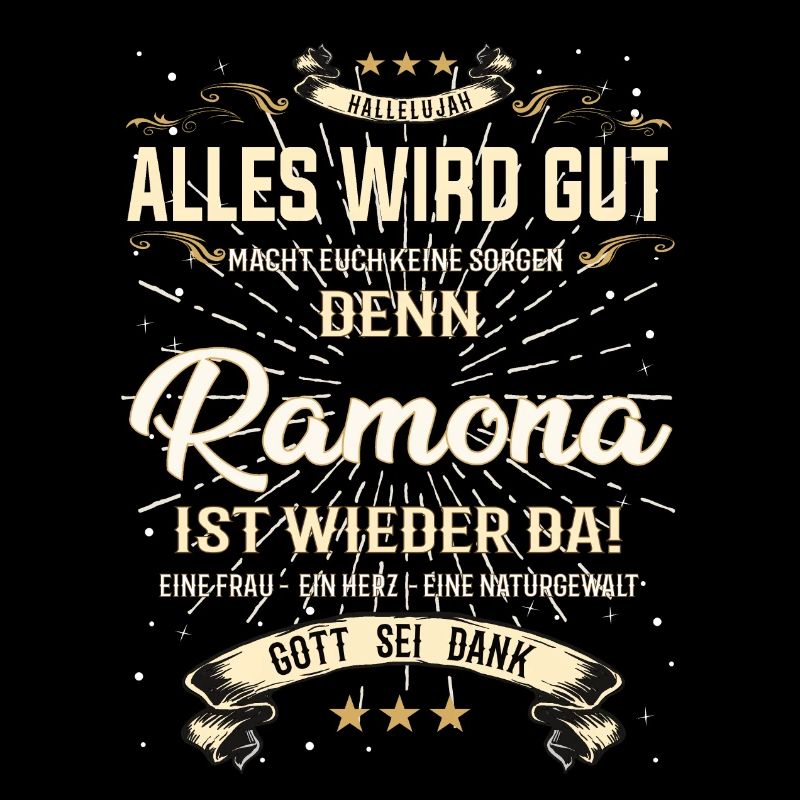 Alles wird gut denn Ramona Ist da Outfit
