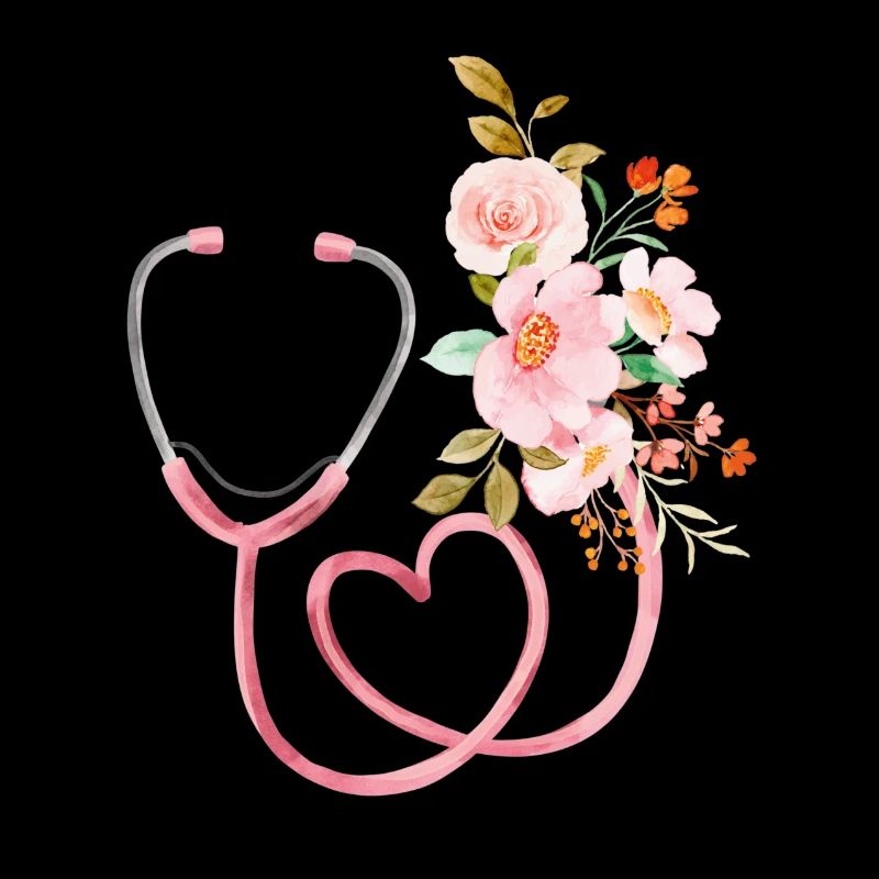 Blossom Beat : Harmonie du stéthoscope rose