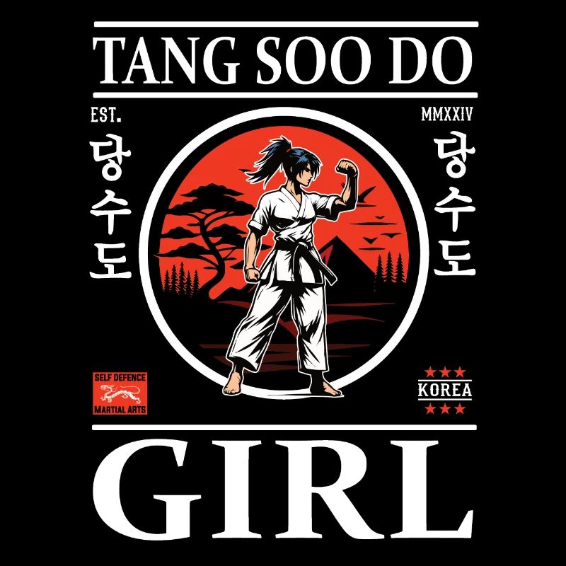Fille Tang Soo Do – Maître de Tang Soo Do