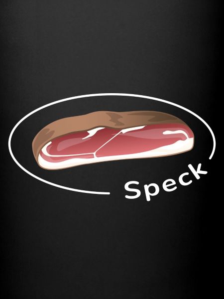 Bacon with writing