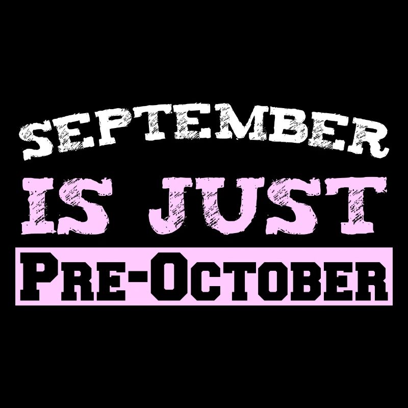 Septembre est juste avant octobre