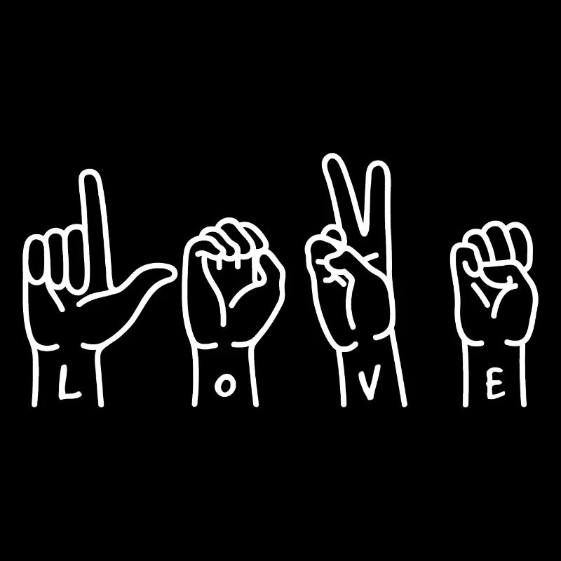 Sign language love
