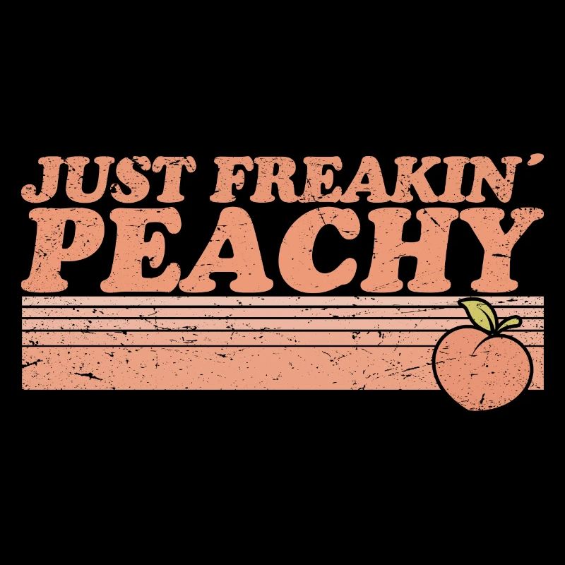 juste pêche - peach fruit dicton