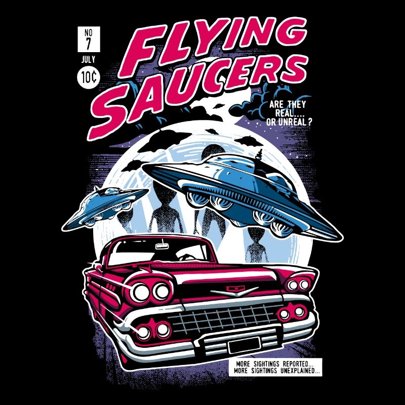 Alien Kidnapping Comic Ufo Flying Saucer