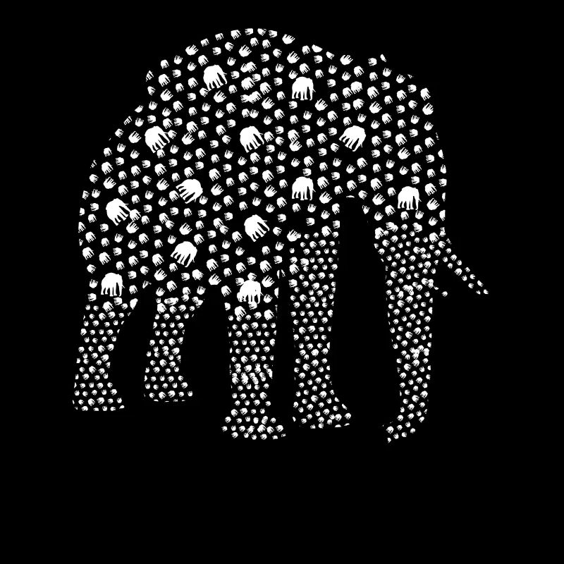 Elefant aus Elefanten