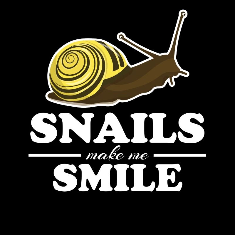 Snails Make Me Smile Snails