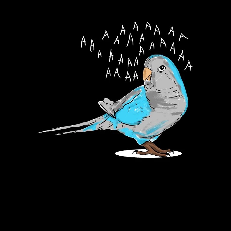 Perroquet perroquet bleu Quaker