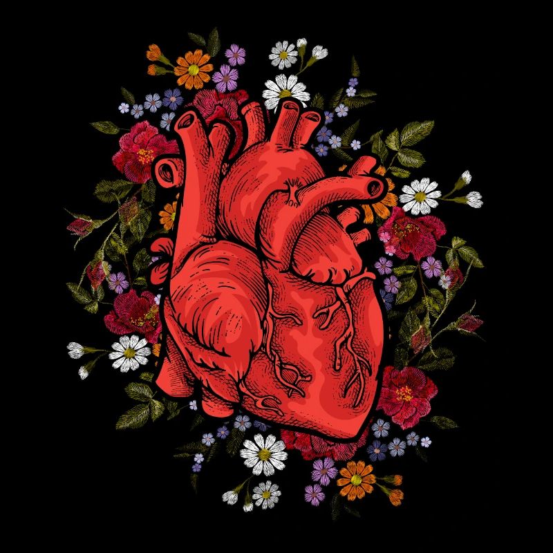 Coeur floral anatomique