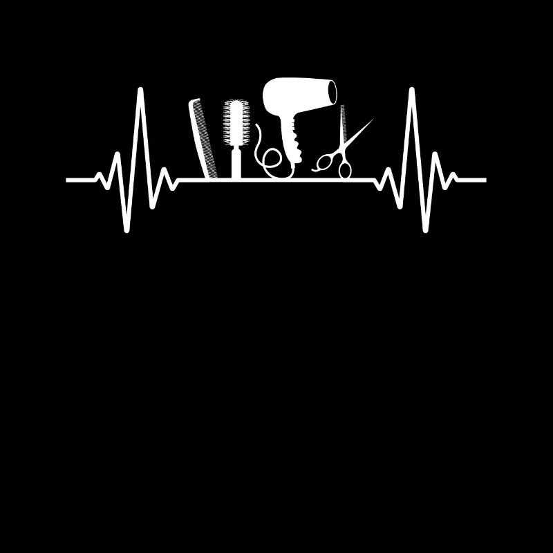 Ciseaux pour sèche-cheveux Barber Heartbeat