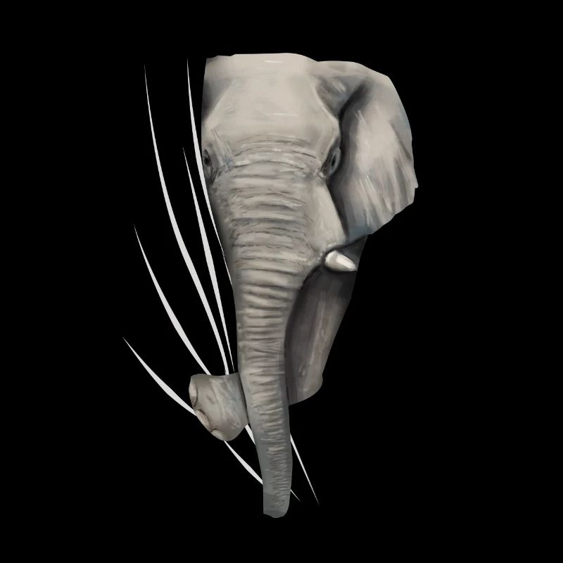 Éléphant éléphant éléphant amant cadeau