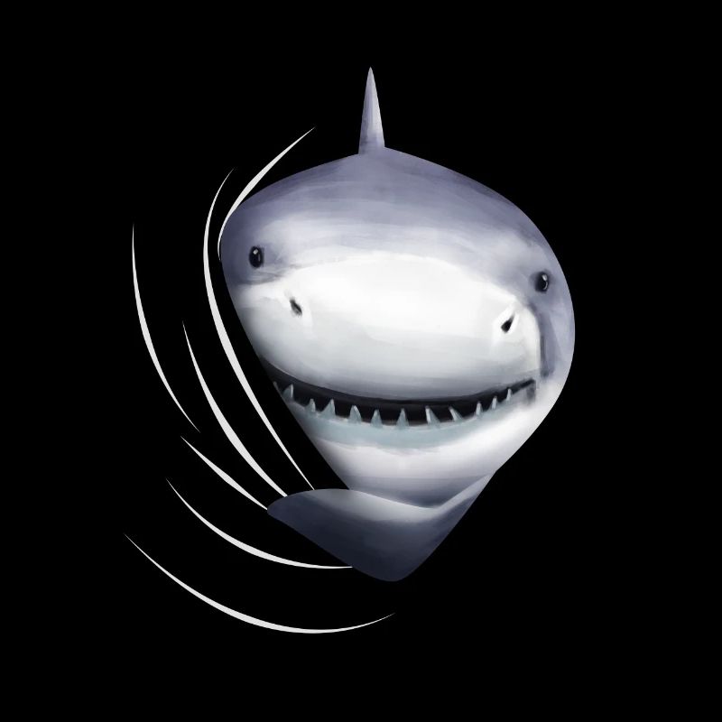 Cadeau d'amant de requin requin requin