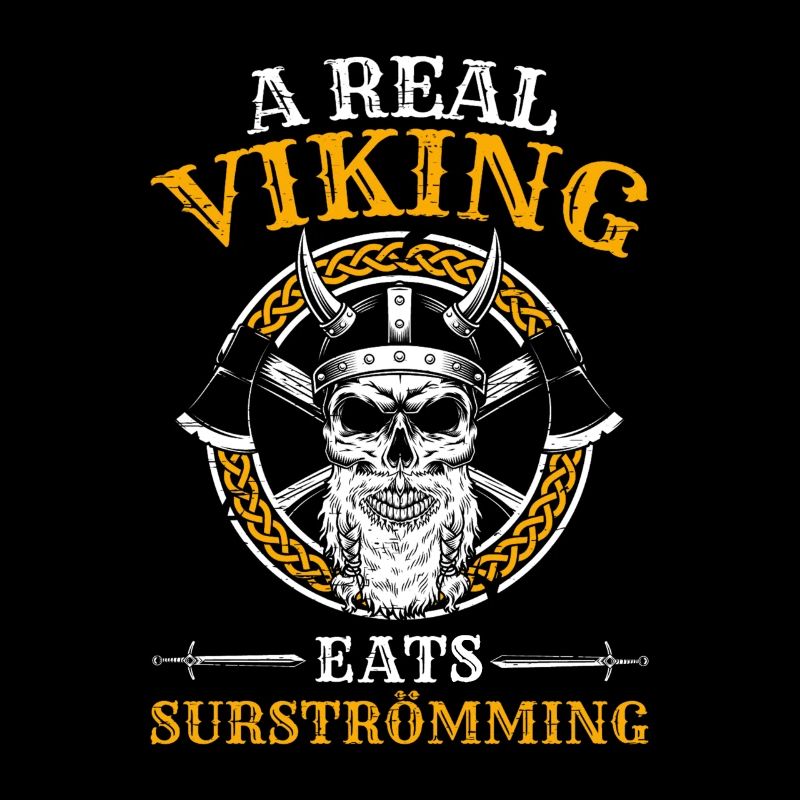 Surstromming fish Viking disant