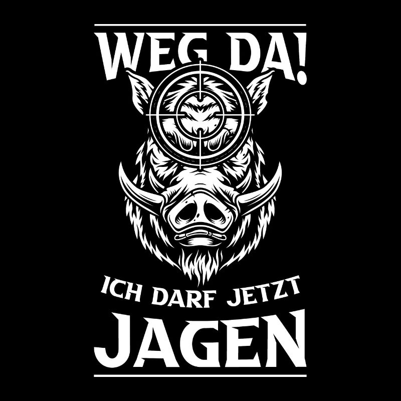 Jagdprüfung bestanden Jäger Wildschwein