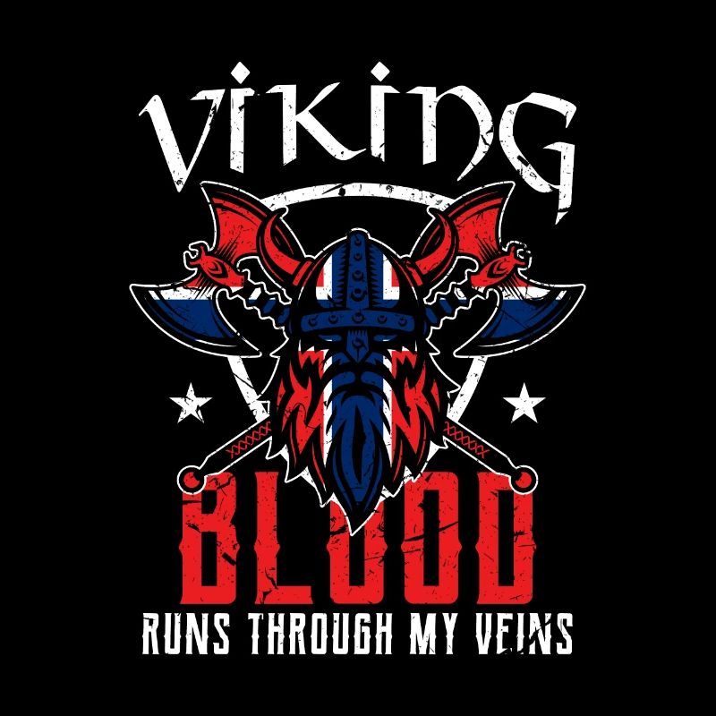 Drapeau Norvège Vikings