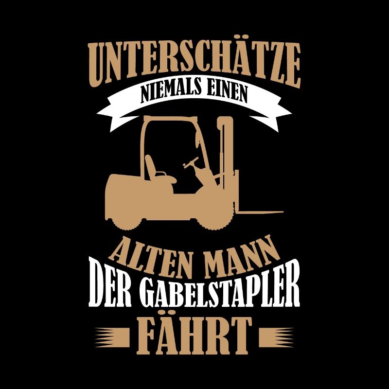 Gabelstaplerfahrer Lagerarbeiter Stapler