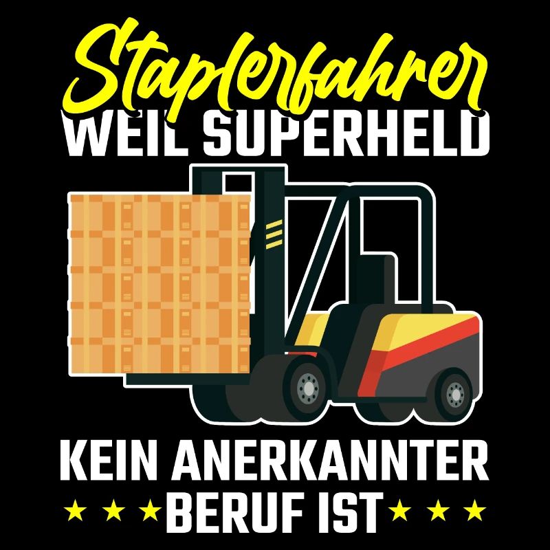 Lagerarbeiter Lagerist Stapler