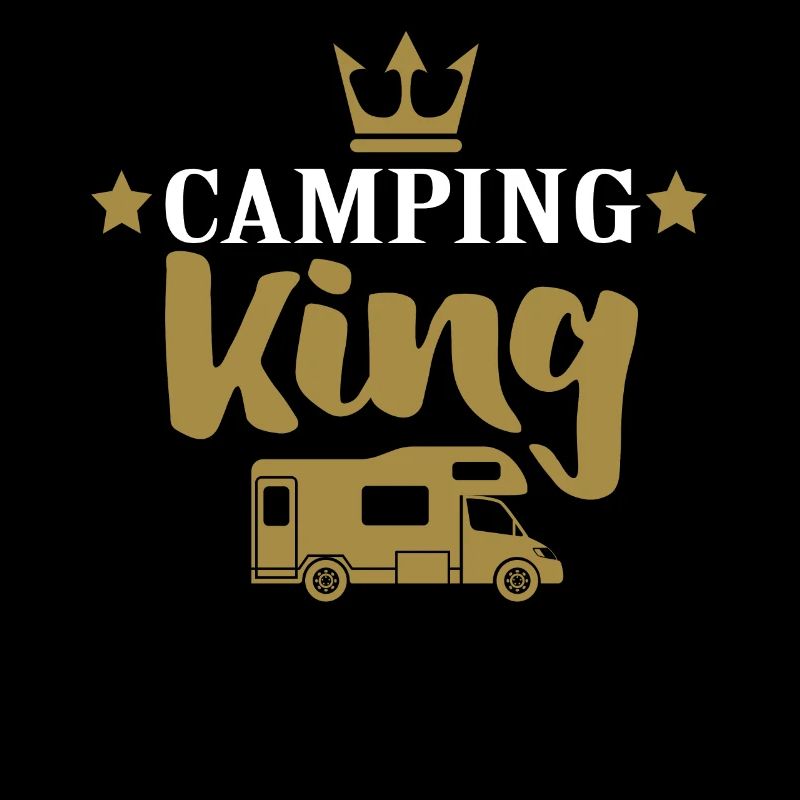 Camper Camping King Partnerlook Geschenk