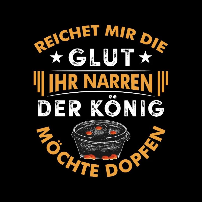 Dutch Oven Dopfen Glut BBQ Feuertopf