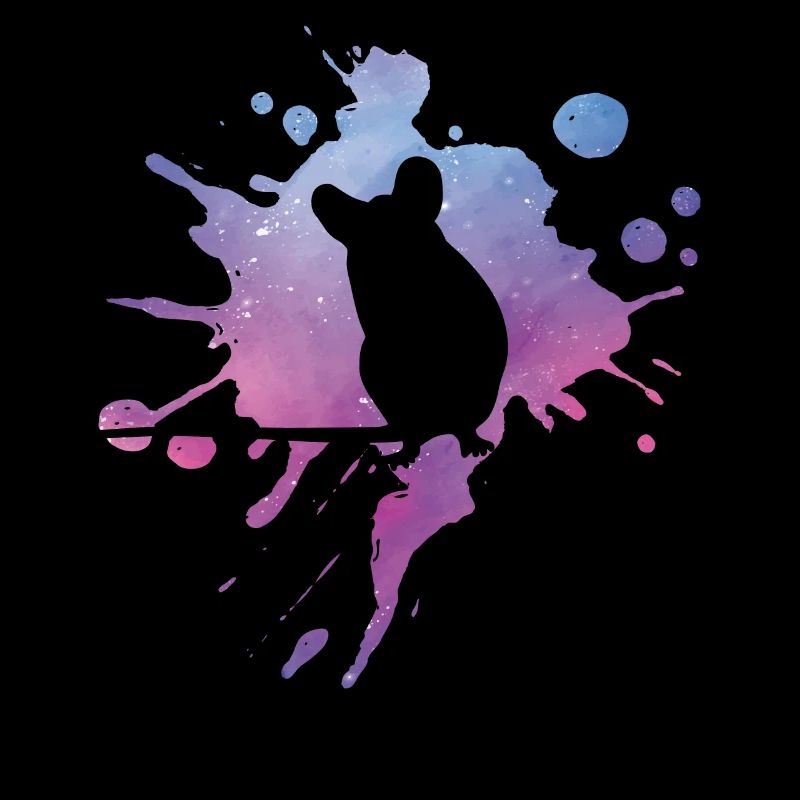 Rat rat taches de peinture rongeurs rats